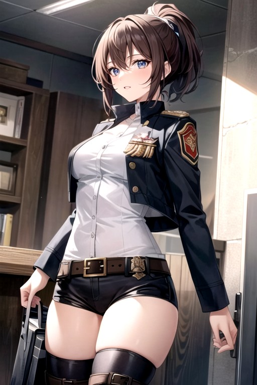 Knee Boots, Solo, Score_ AI Porn