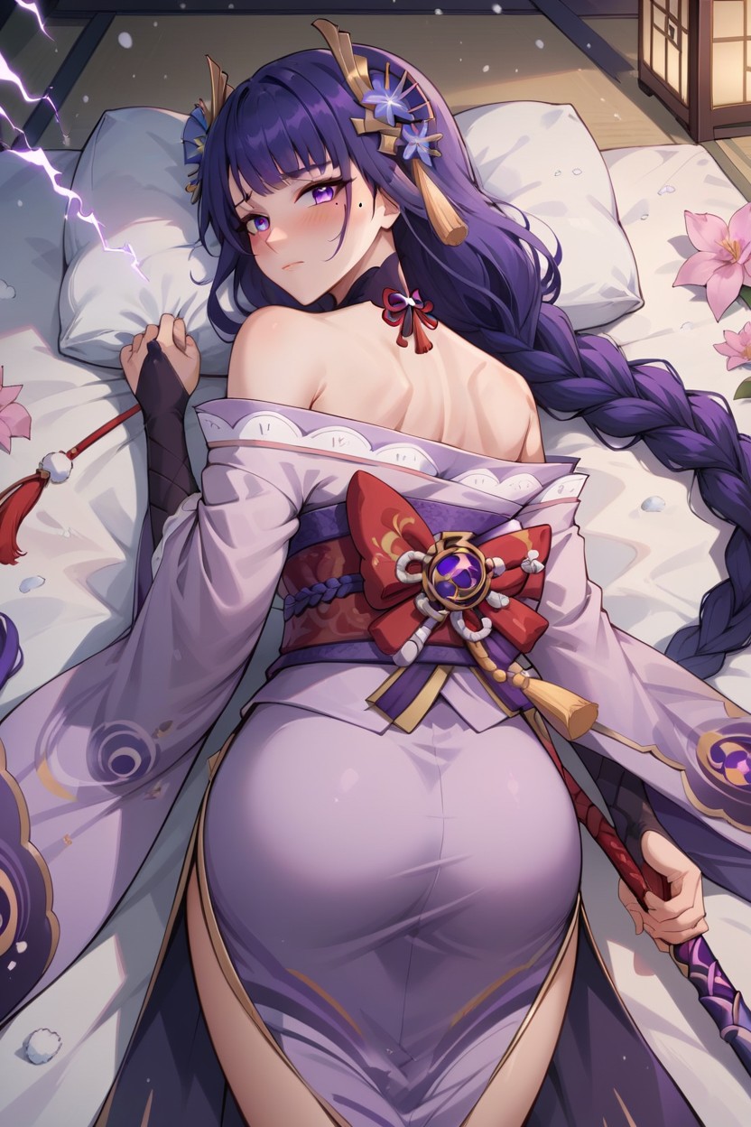 Flower, Raiden Shogun, Braid Hentai AI Porn