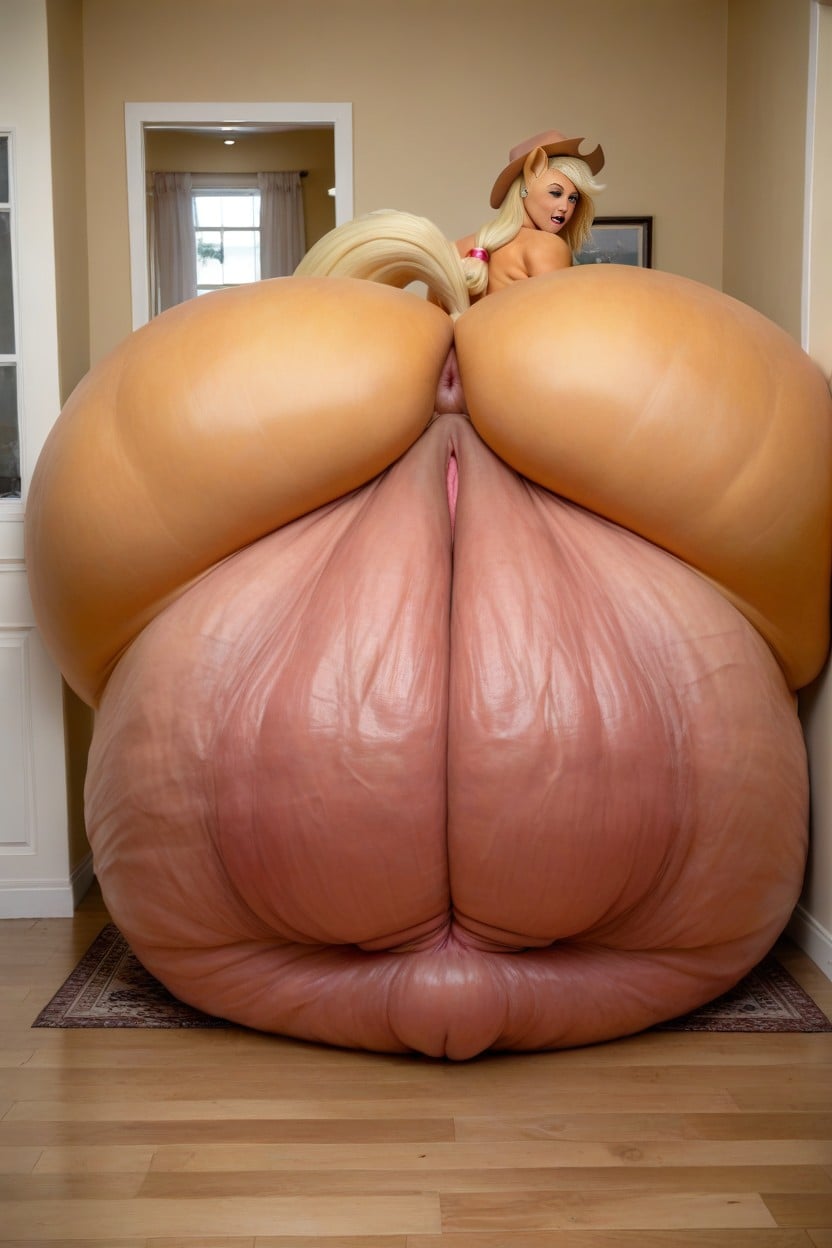 Face, Body, Extremely Inflated Pussy Lips Porno IA