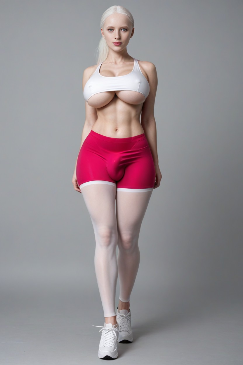 Pink Workout Skirts, 看底乳, Arms Behind Back AI黄片