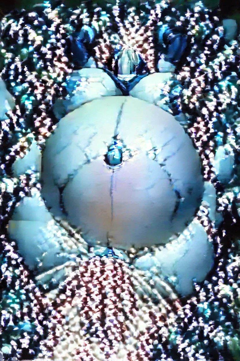 Cum Inflation, Cum Inflated Belly, Tentacles Under Nipple Skin AI Porn