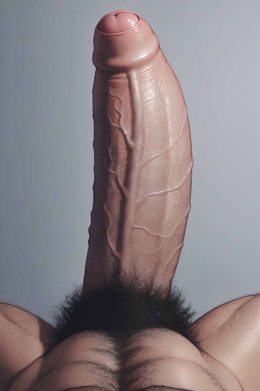 Foreskin, Close Up, Drooling Pre-cumextreme Hyper Cock AI Gay Porn