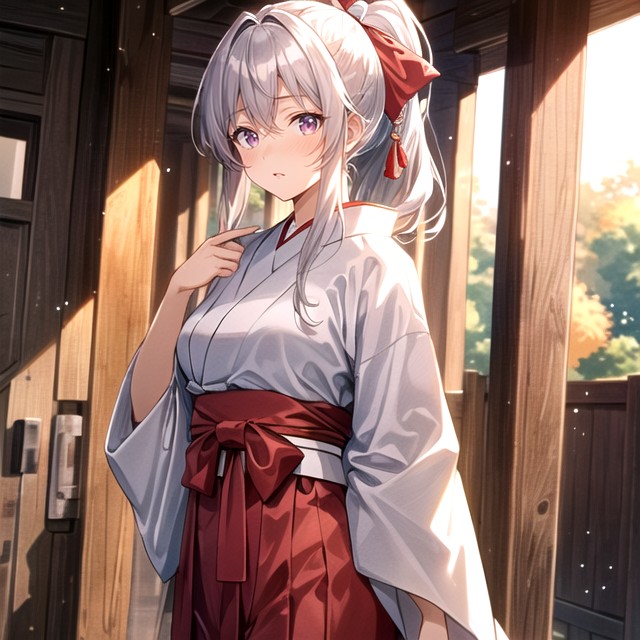 Skinny, Simple And Long-sleeved, Kikyo From Inuyasha Furry AI Porn