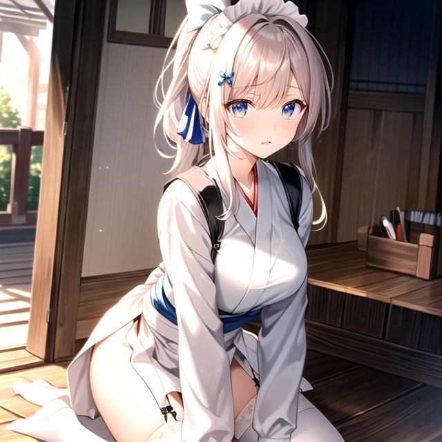Little Body, Ponytail, Orgasm Hentai AI Porn