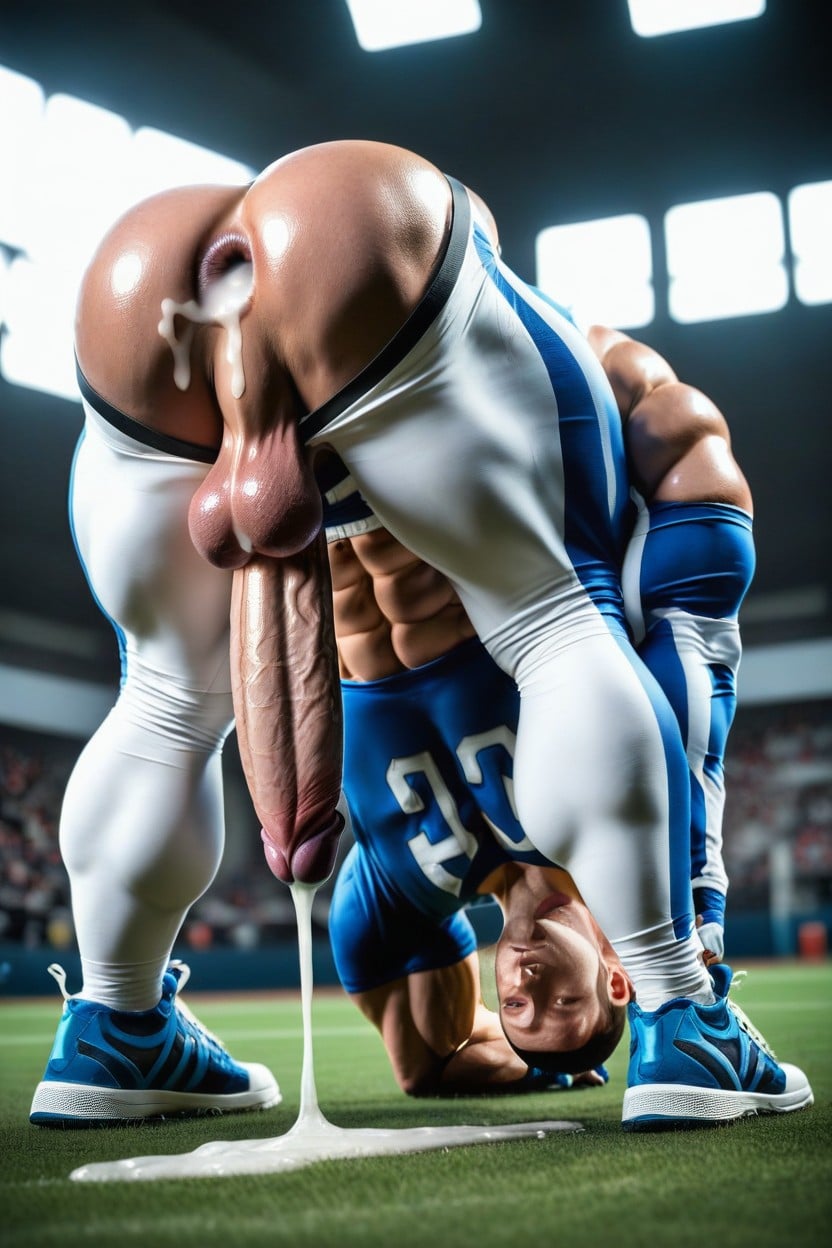 Gigantic Cocks, Harem, Sweaty AI Gay Porn