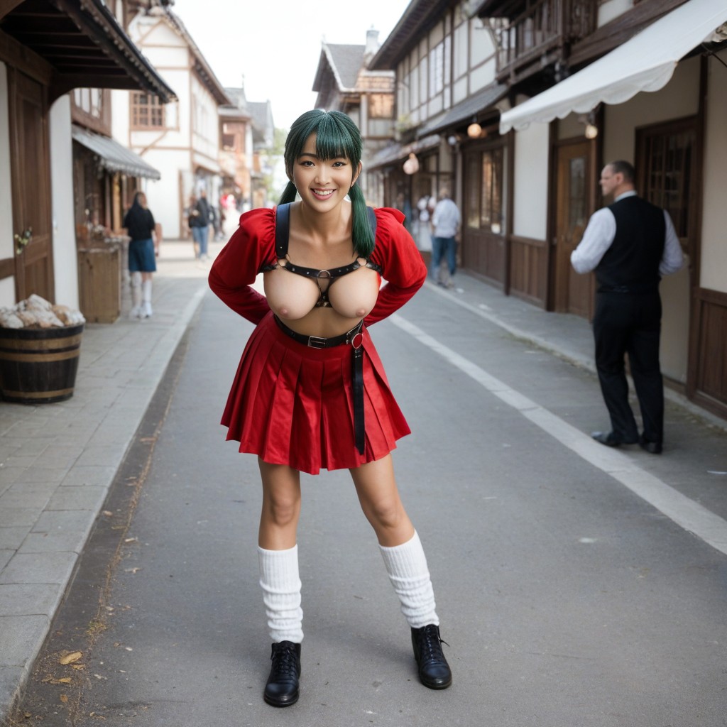 Green Eyes, Housen Ryofu From Ikki Tousen, Pleasured Face AI Porn