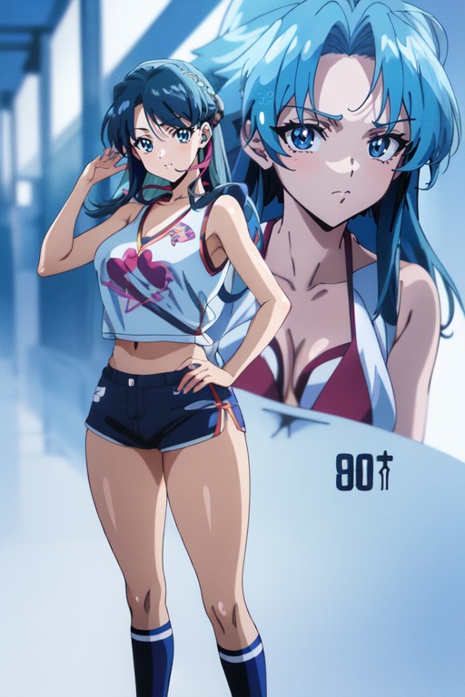 Makeup, Busty, One AI Porn