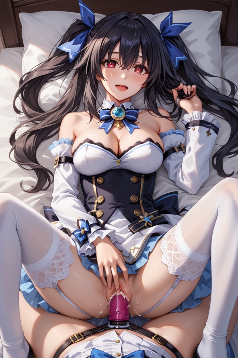 Multicolored Clothes, Buttons, Illustration Hentai AI Porn
