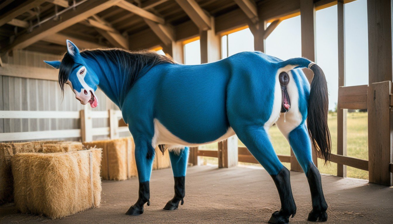 Horse, Real Photo, Hooves AI Gay Porn