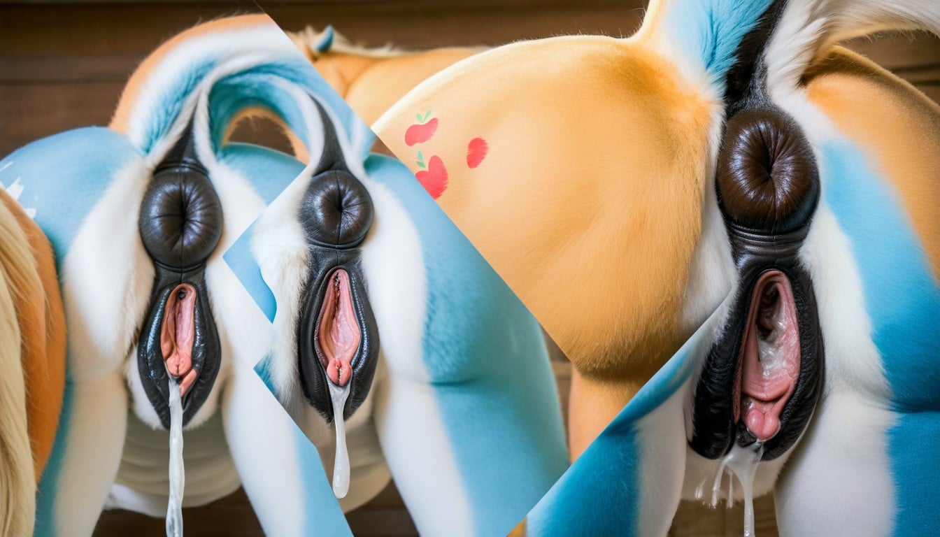 Mlp, In A Barn, Standing Furry AI Porn