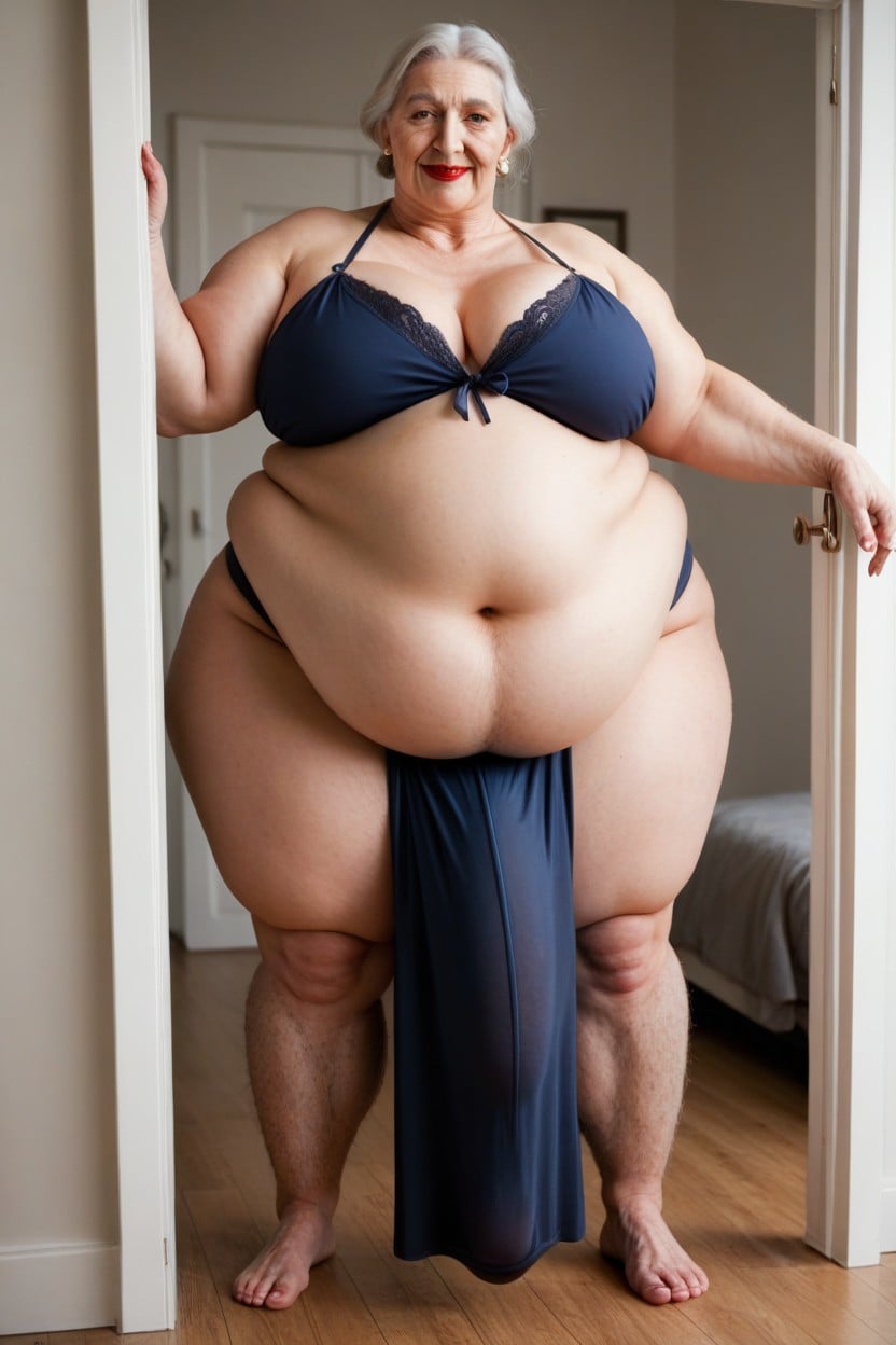 Gigantic Saggy Breast, Fully Clothed, 60+ Shemale AI Porn