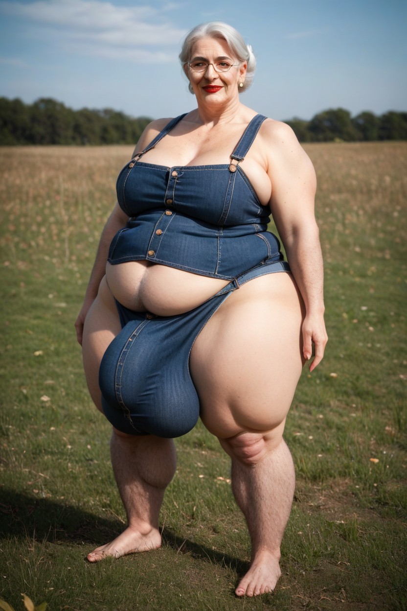 咧嘴笑, Big Belly, 60+ 人妖AI黃片