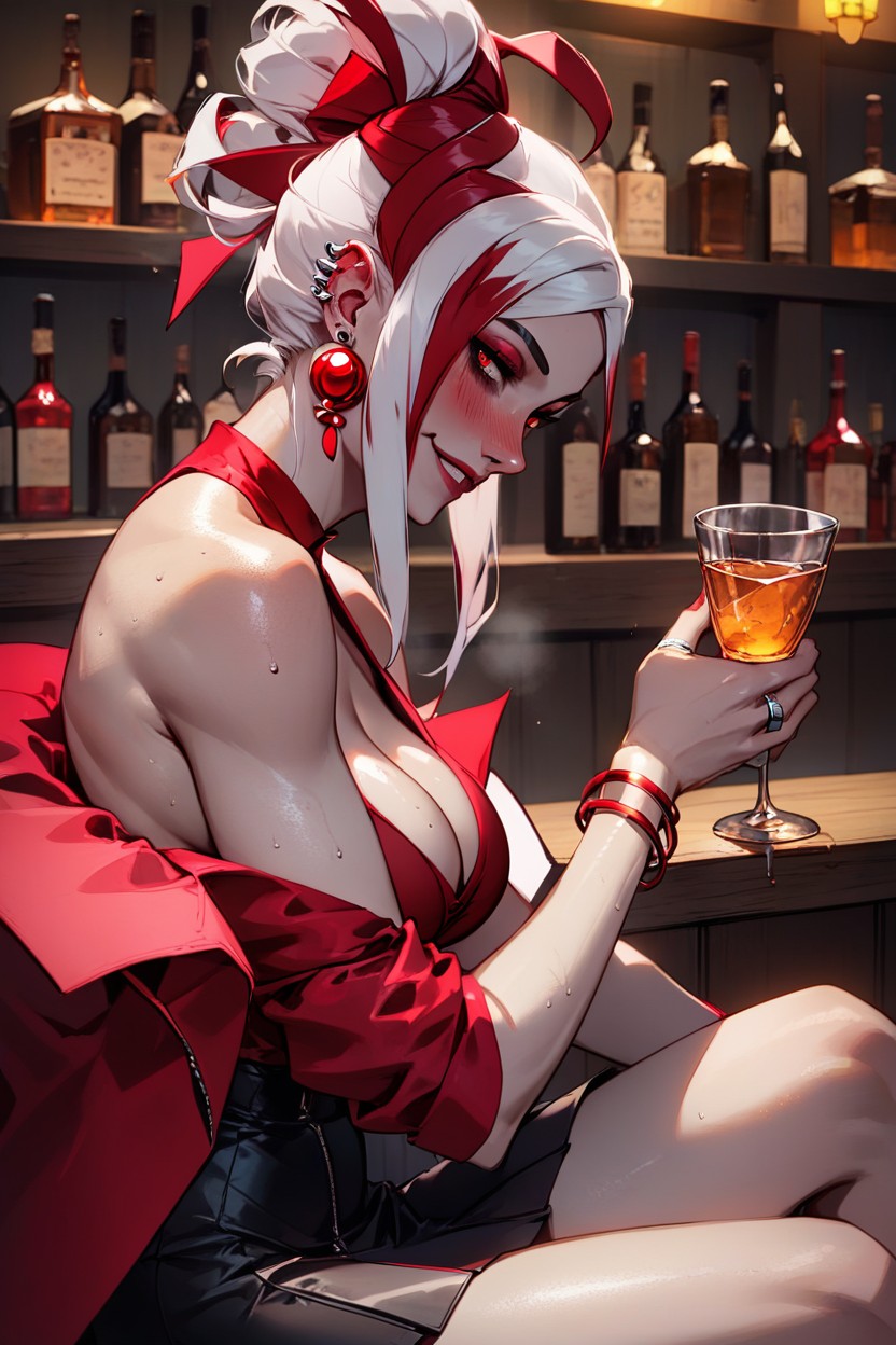 Pale Skin, Cold Skin, Laying AI Porn