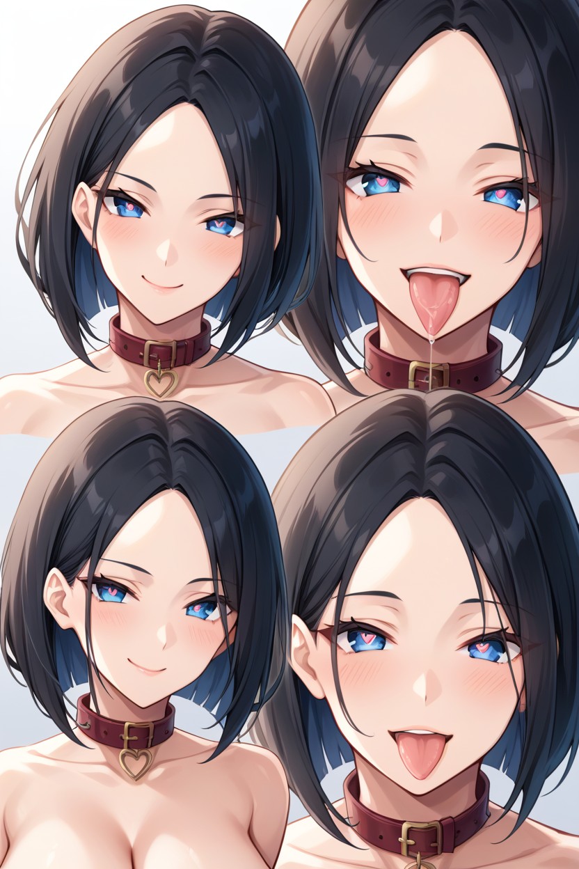 Smirk, Smug Expression, 20s Hentai AI Porn