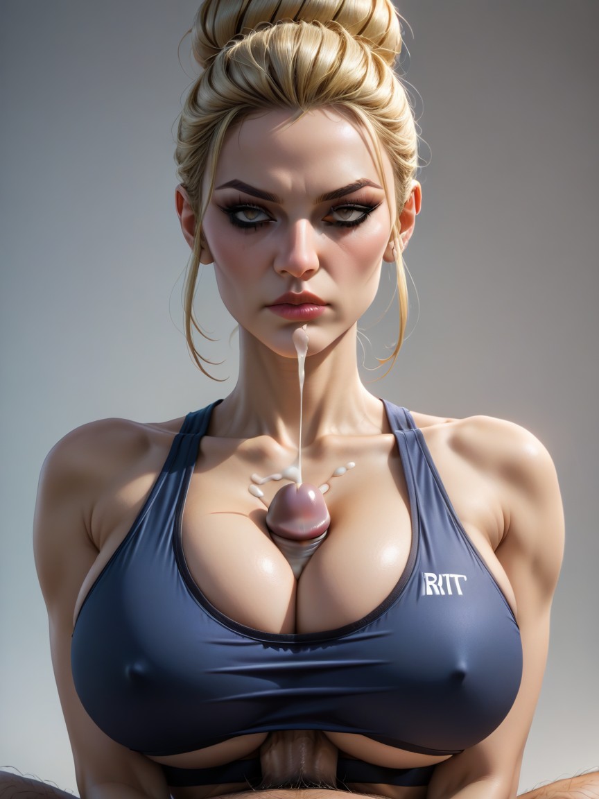Skinny, Side View, Closed Mouth AI Porn