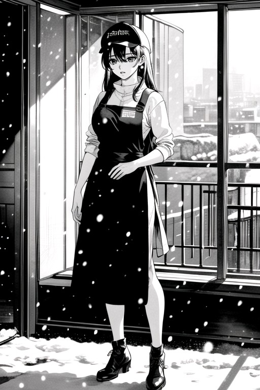 20s, Snowing, Penthouse Furry AI Porn