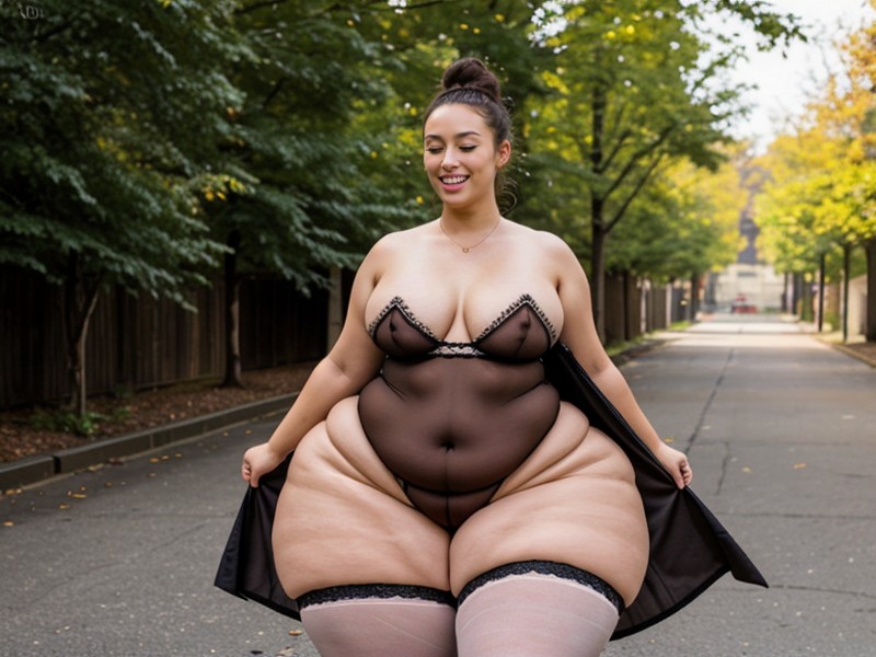 Extremely Large Ass, Bbw, African AI Porn