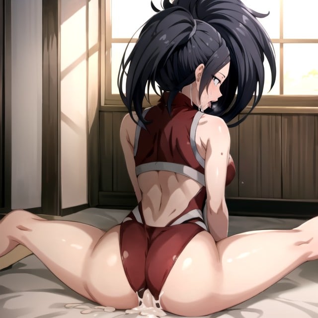 Muscular, Momo Yaoyorozu (my Hero Academia), Ahegao Furry AI Porn