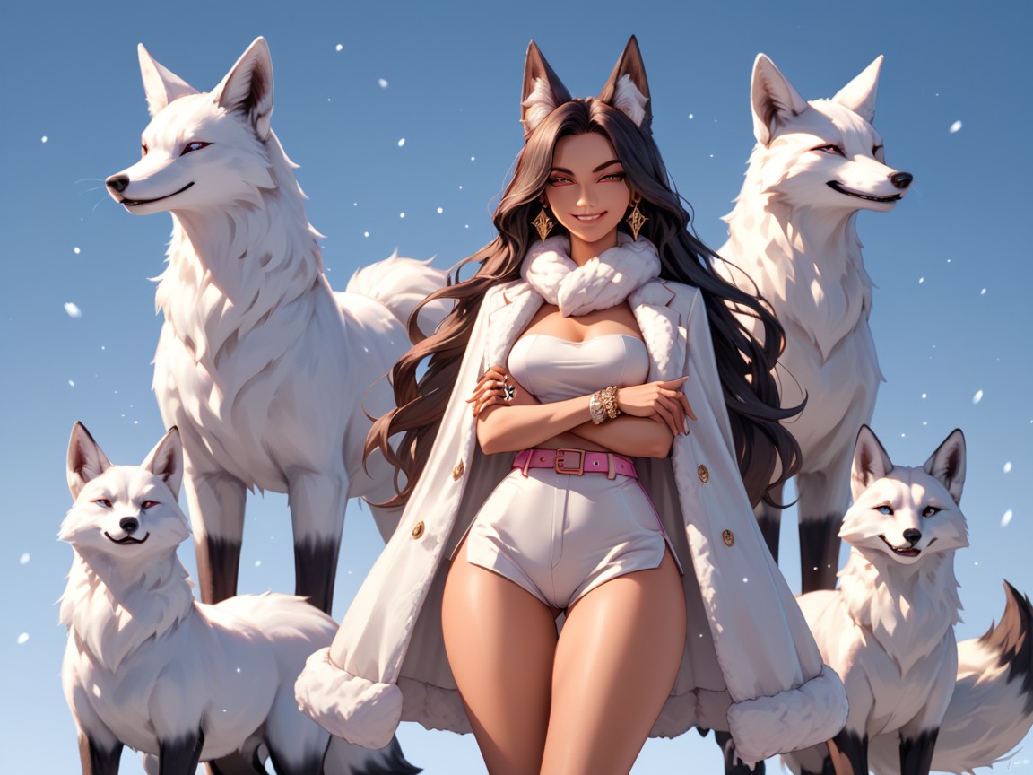 Eyes Half Closed, Skinny, Latina Hentai AI Porn
