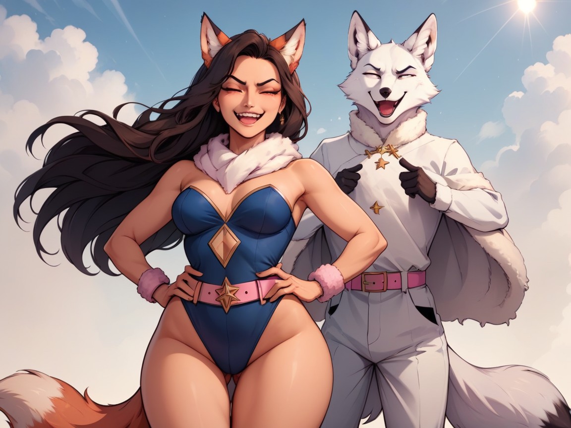Cinematic, Hands On Hips, Small Breast AI Porn