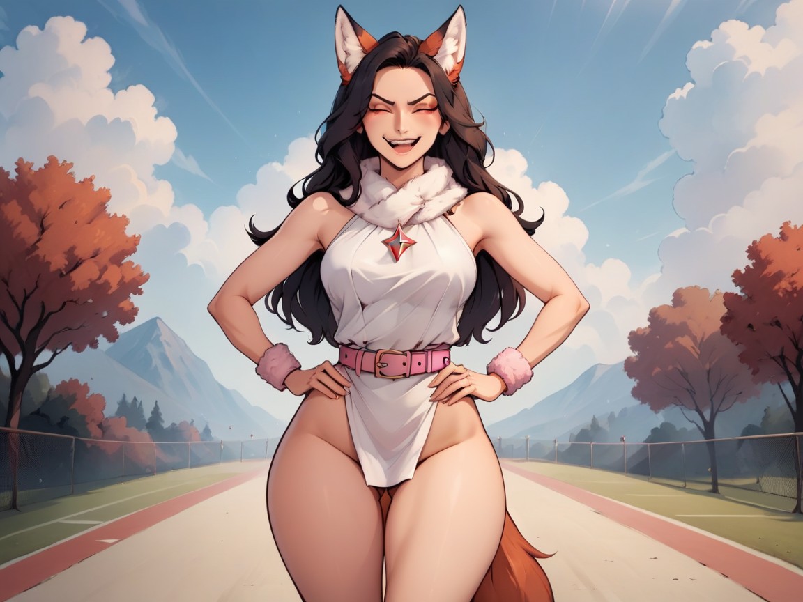 Cinematic, Smug Expression, Latina AI Porn