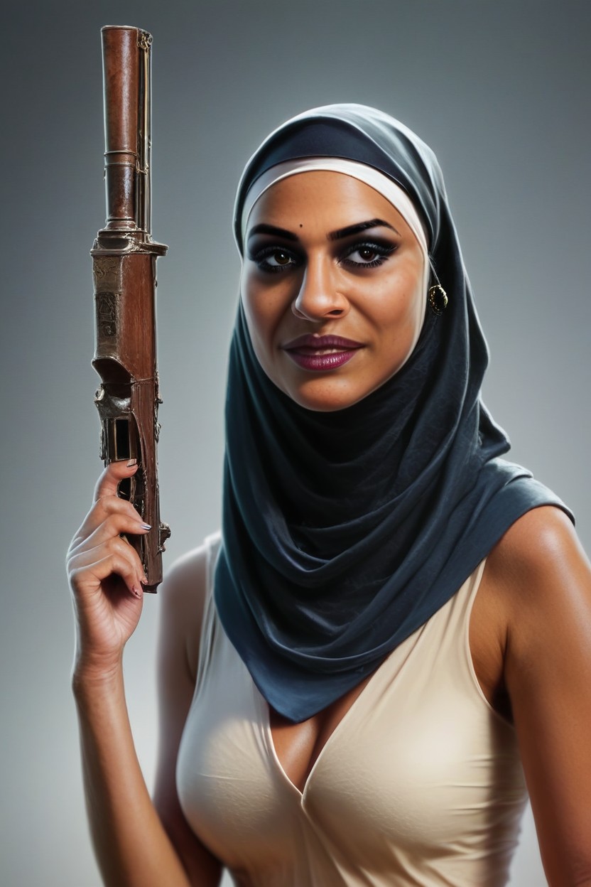 Muslim Women Hijab Furry AI Porn