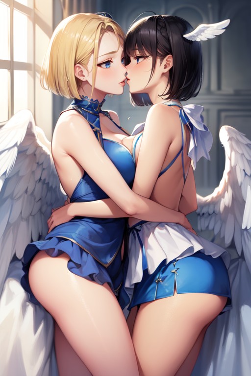 Detailed, Form Fitting Clothes, Virgin Face Hentai AI Porn
