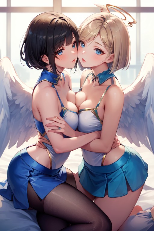Virgin Face, Blue Eyes, Nsfw、pov、face Hentai AI Porn
