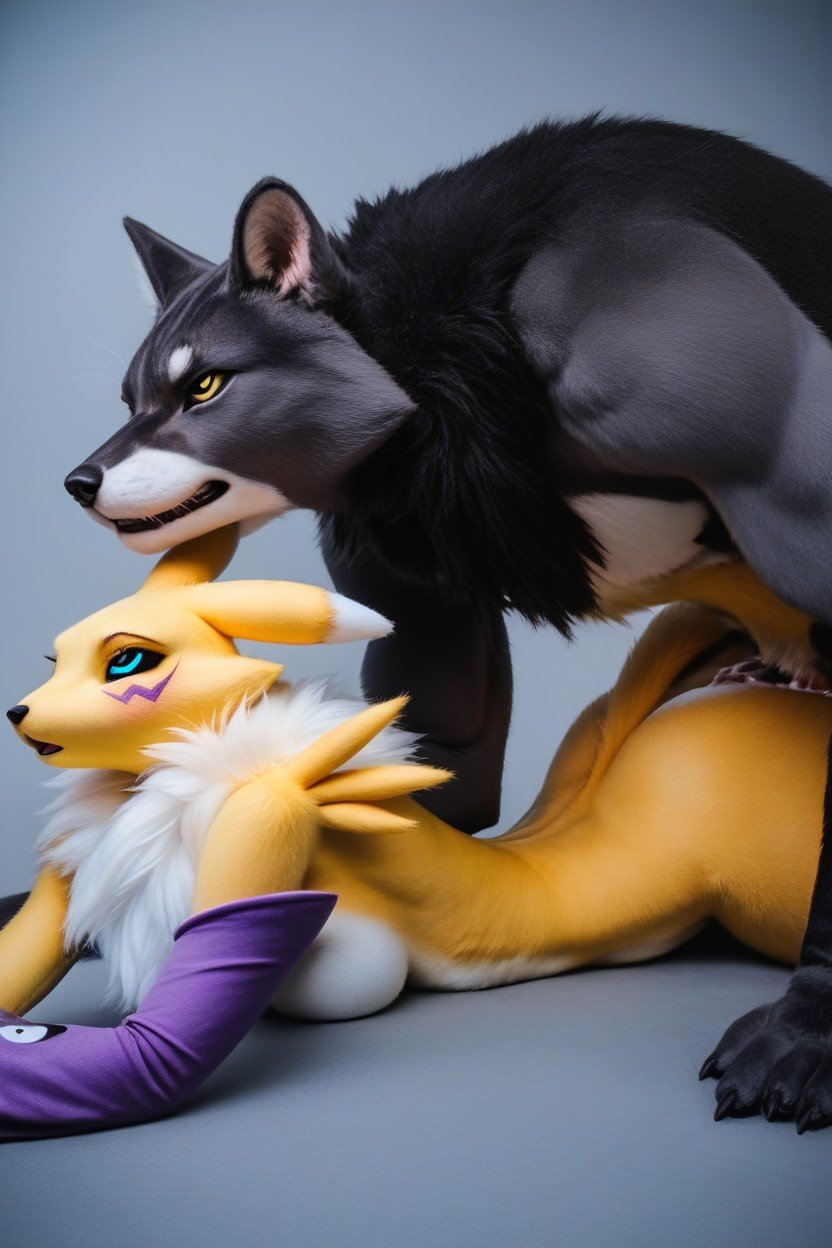 Sex With Human Male, Renamon From Digimon, Eye Roll Shemale AI Porn