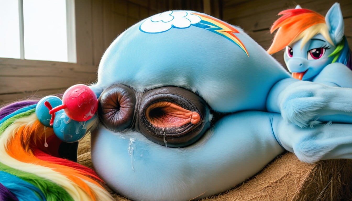 My Little Pony, Full Body, Photorealistic Furry AI Porn