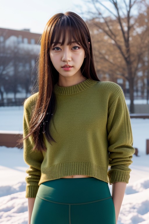Yoga Pants, Bangs, K-pop Idol AI Gay Porn