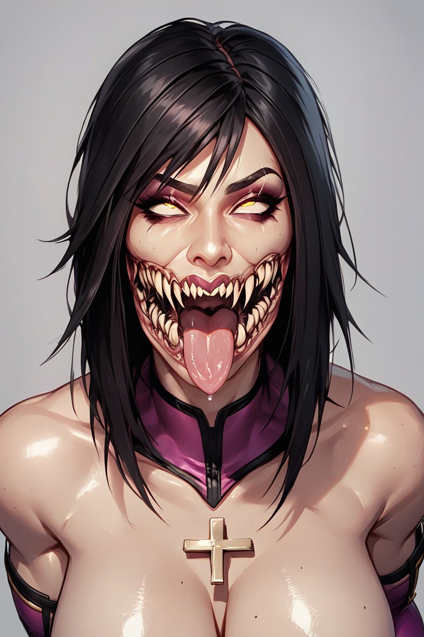 Mileena Mortal Kombat, Nsfw, Ahegao Furry AI Porn