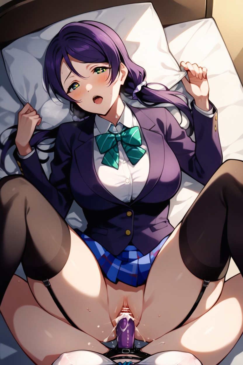 Green Eyes, No Panties, Vaginal Hentai AI Porn