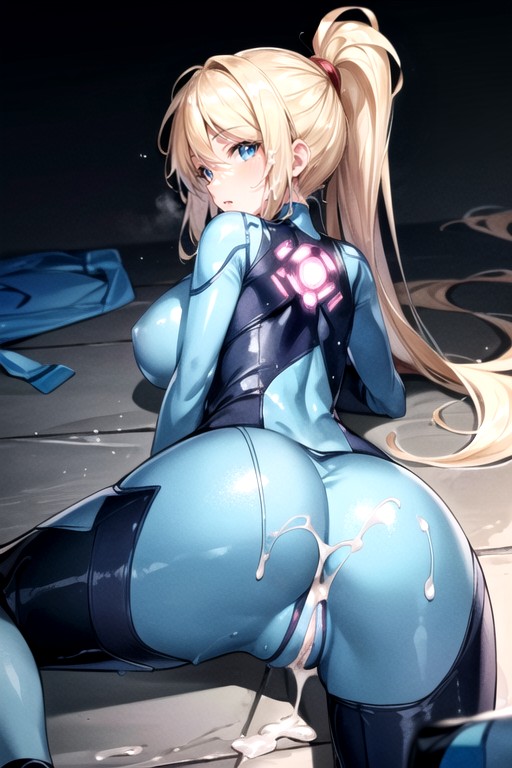 Samus (metroid), Laying, Add Detail AI Gay Porn