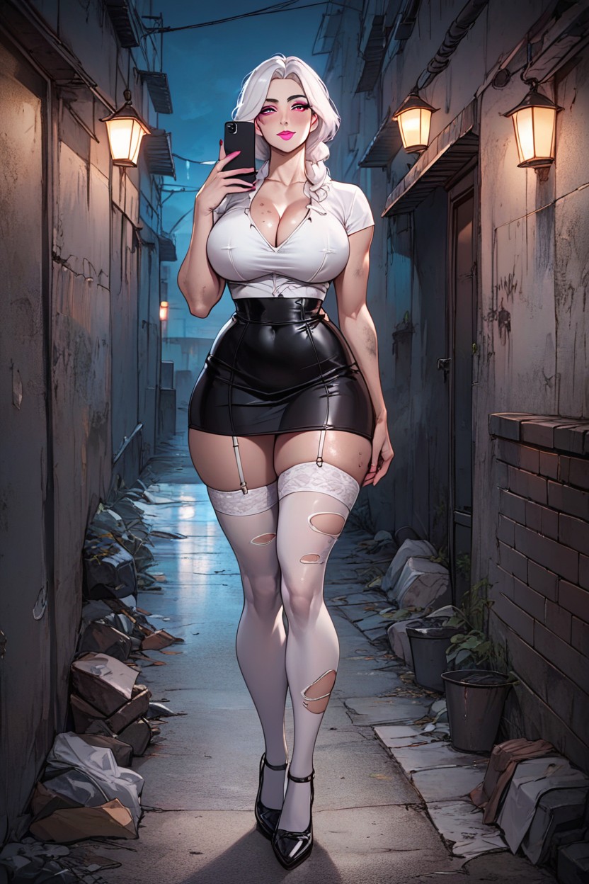 Waist, Sexy Lipstick, Perfect Waist Hentai AI Porn