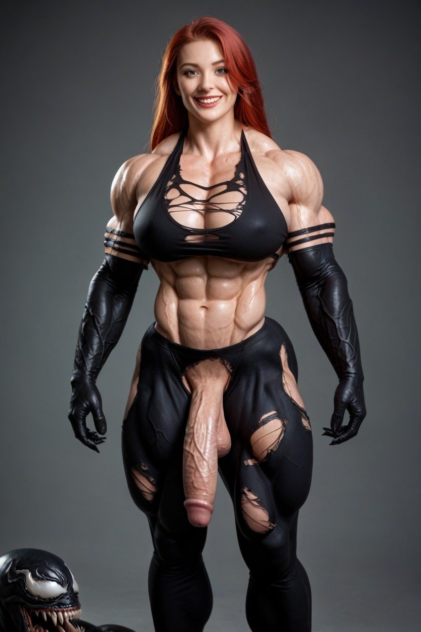 Milf Face, Visible Muscle Growth, Veiny Biceps Furry AI Porn