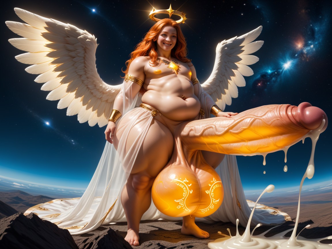 Gigantic Ass, Glowing Nipples, Magic Power AI Gay Porn
