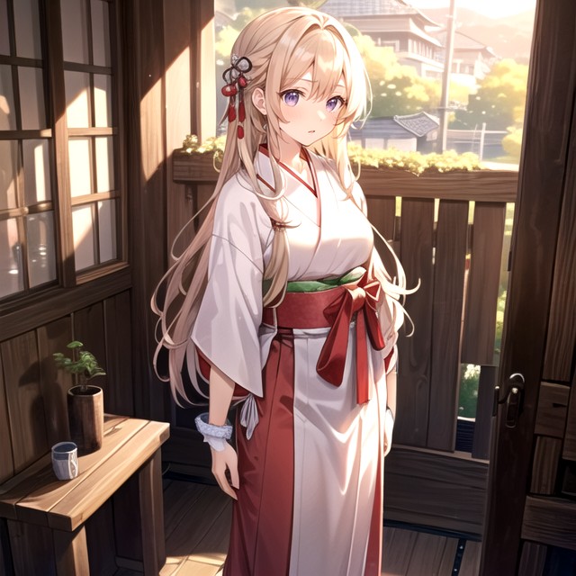 Small, White Hair, Standing Hentai AI Porn