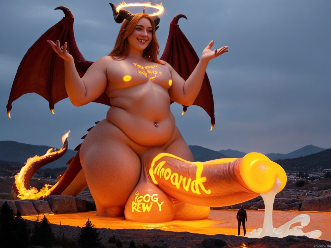 Giant, Magic, Fire AI Gay Porn