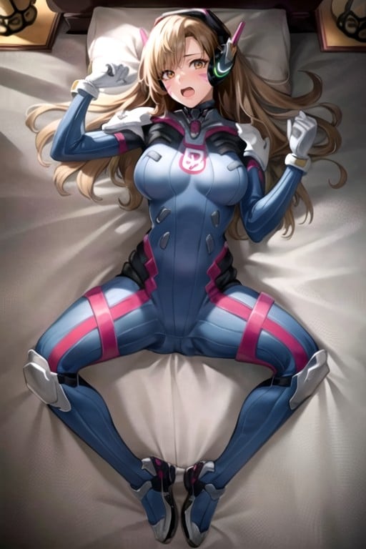 Large Breast, Full Body, D'va (overwatch) AI Porn