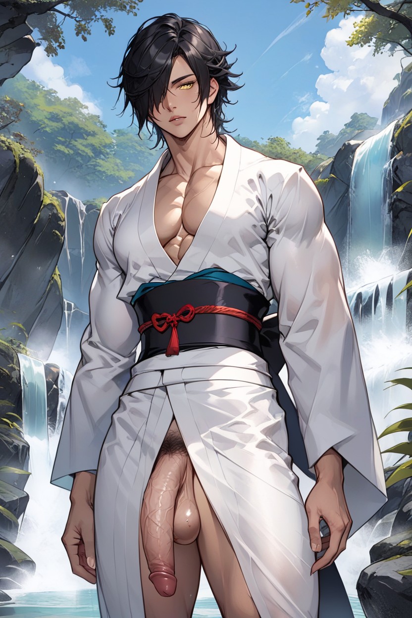 Samurai, Front View, 18 AI Porn