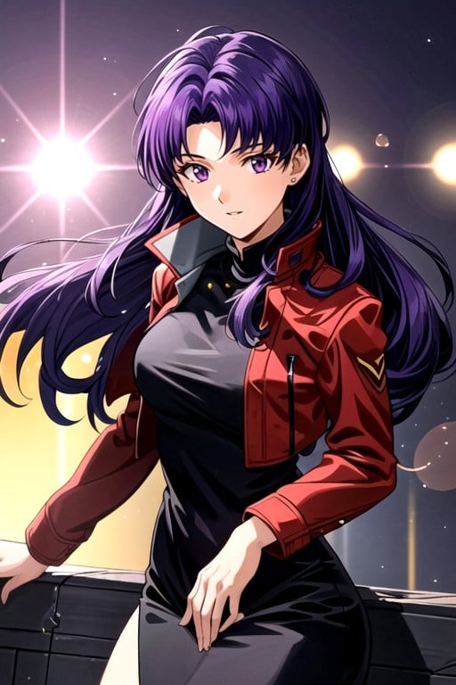 Misato (evangelion) , Fond D'écranPorno IA