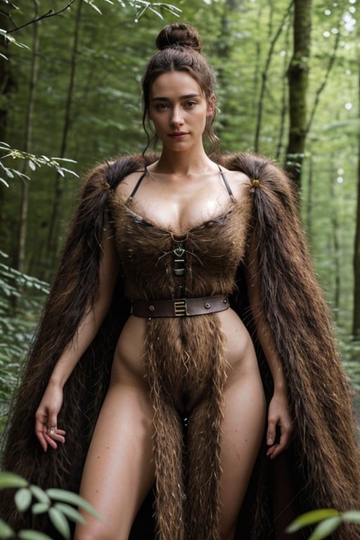 Forest, Pubic Hair, Armor AI Porn