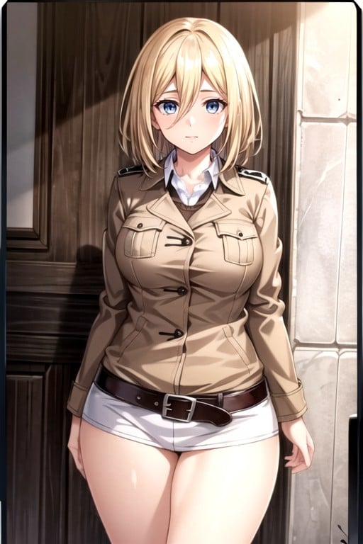 Massive Ass, Front View, Historia (attack On Titan)  AI Porn