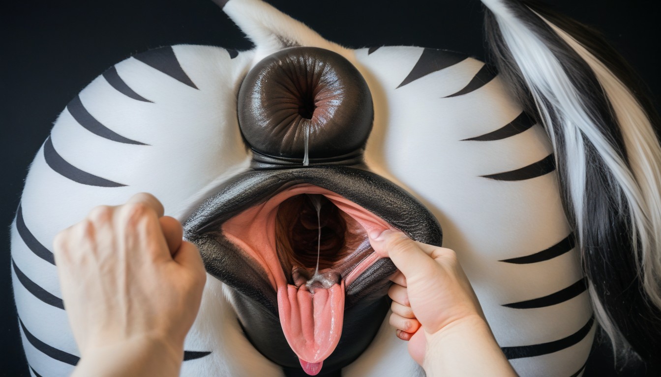 Pov, Ahegao, Zebra Furry AI Porn