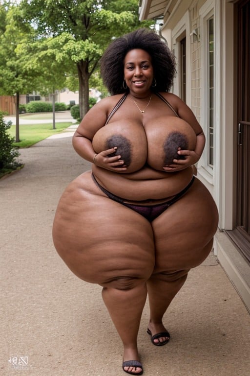 Ssbbw, Front View, Breast Expansion AI Porn