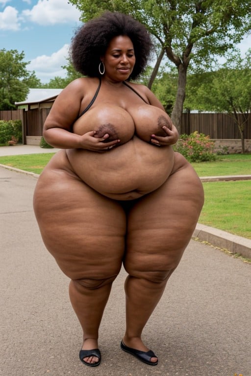 Ssbbw, Africaine, Expansion MammairePorno IA