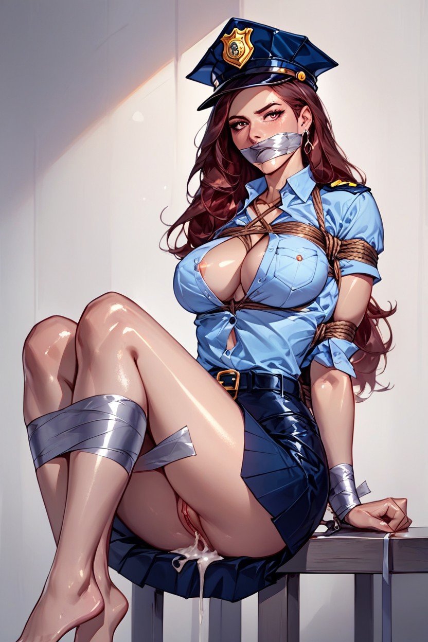 Beautiful Woman Nsfw Big Boobs Cum Gorgeous Face Supergorgeous Supermodels Bombastic Busty Athletic Scandinavian Miss Universe In In Lingerie Tied Up Bondage Tape Gagged Perfect Gag Unbuttoned Police Shirt Upskirt AI同性恋黄片