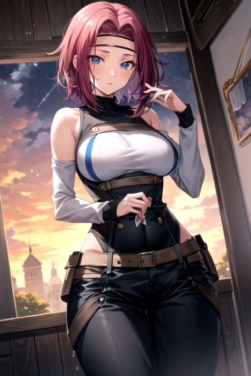 Kallen Stadtfeld (code Geass), Dusk, Small AI Porn