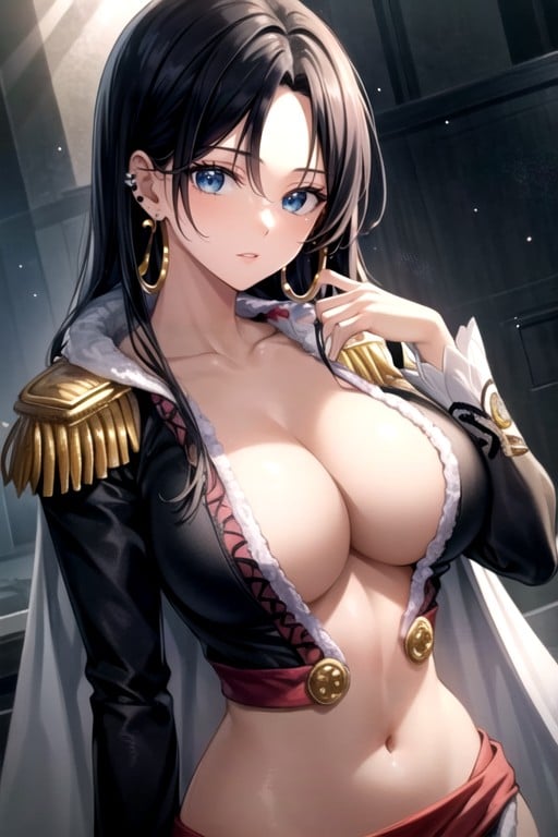 Boa Hancock (one Piece), Earrings, Backlit AI Porn